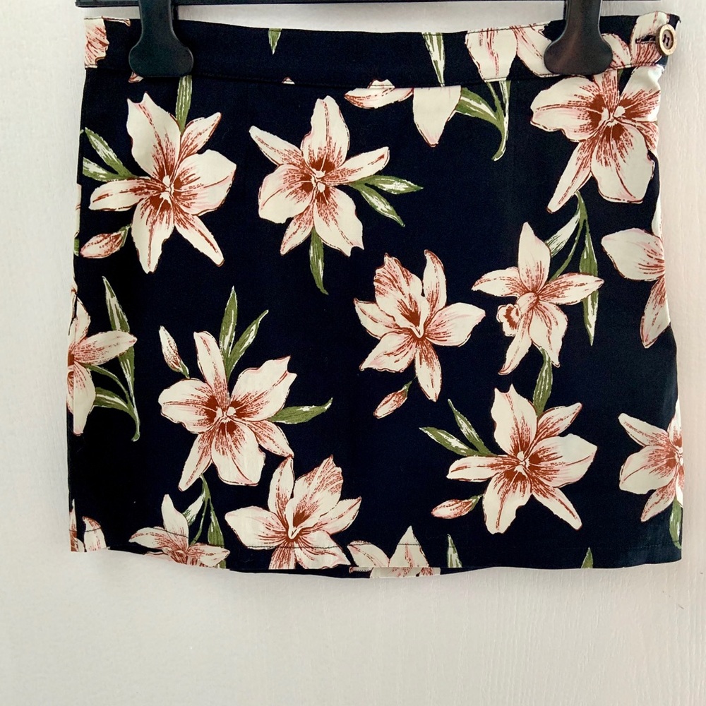 Flower Mini Skirt